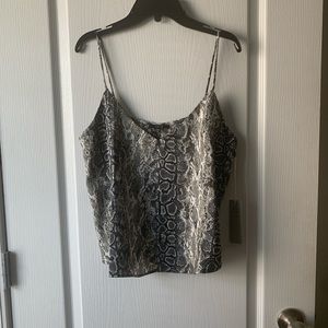 Iris Animal Print Tank Top